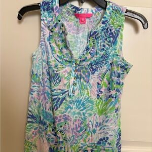 Lilly Pulitzer Multicolor Sleeveless Top